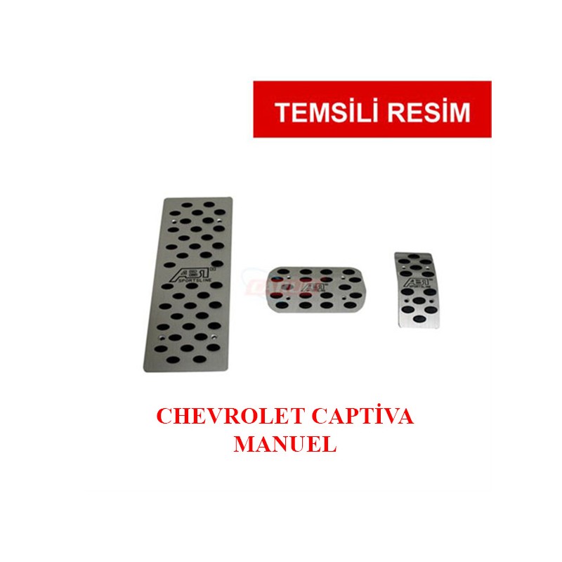 PEDAL SETİ ORJ. MODEL DÖKÜM CHEVROLET CAPTİVA MANUEL 4925035 CARUB