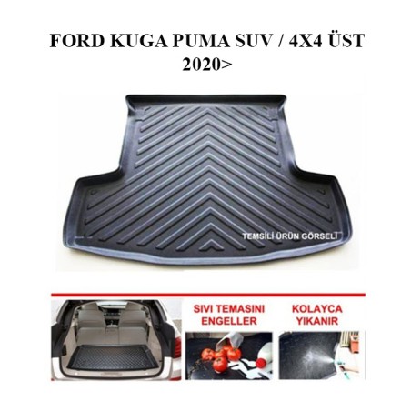 BAGAJ HAVUZU FORD KUGA PUMA ÜST BAGAJ SUV / 4X4 SİYAH 2020 SONRASI LDR