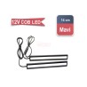 GÜNDÜZ LEDİ ÇUBUK TİP EKO METAL 140X16X3 MAVİ 2Lİ 4322752 CARUB