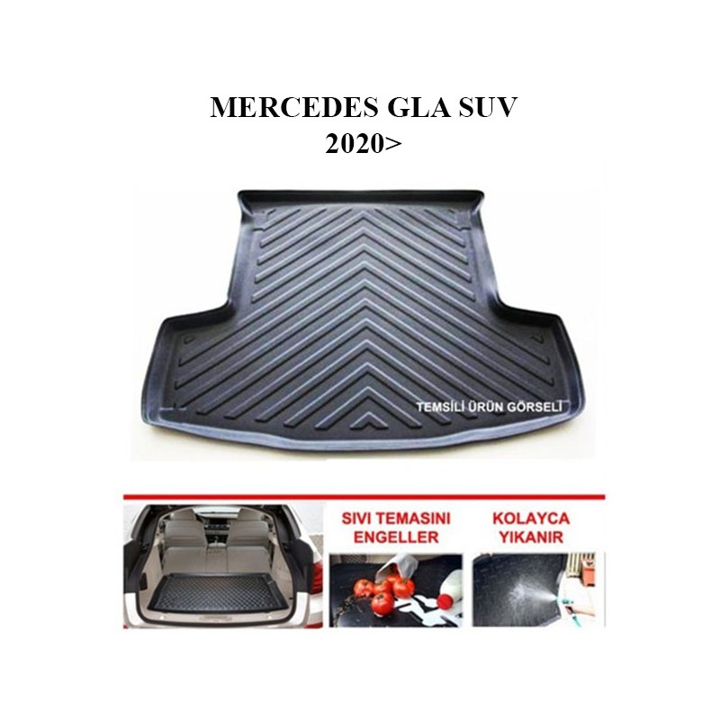 BAGAJ HAVUZU MERCEDES GLA SUV SİYAH 2020 SONRASI BH4726K KUZEYLER