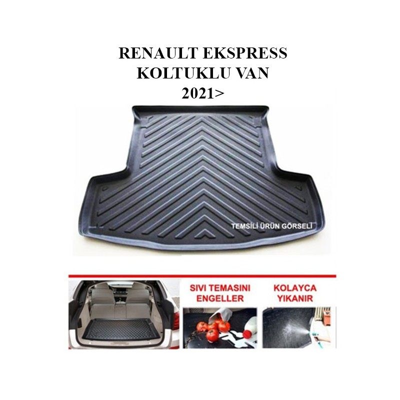 BAGAJ HAVUZU RENAULT EKSPRESS KOLTUKLU VAN SİYAH 2021 SONRASI BH6138K