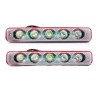 GÜNDÜZ LEDİ FARI DİKDÖRTGEN 5 LEDLİ METAL MERCEKLİ 193X30X45MM 0806008