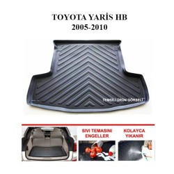 BAGAJ HAVUZU TOYOTA YARİS 2 HB 5 KAPI SİYAH 2005-2010 BH7005K KUZEYLER