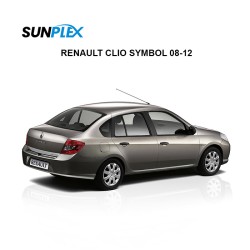 CAM RÜZGARLIĞI MUGEN RENAULT CLİO SYMBOL 08-12 ÖN-ARKA SET SP-S-19 SUN