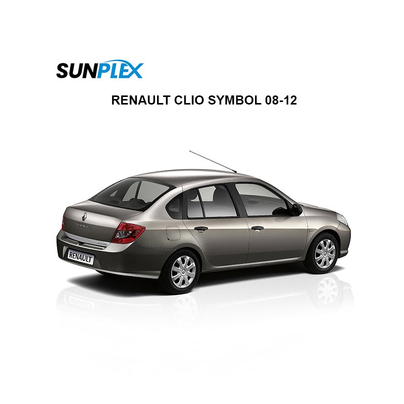 CAM RÜZGARLIĞI MUGEN RENAULT CLİO SYMBOL 08-12 ÖN-ARKA SET SP-S-19 SUN