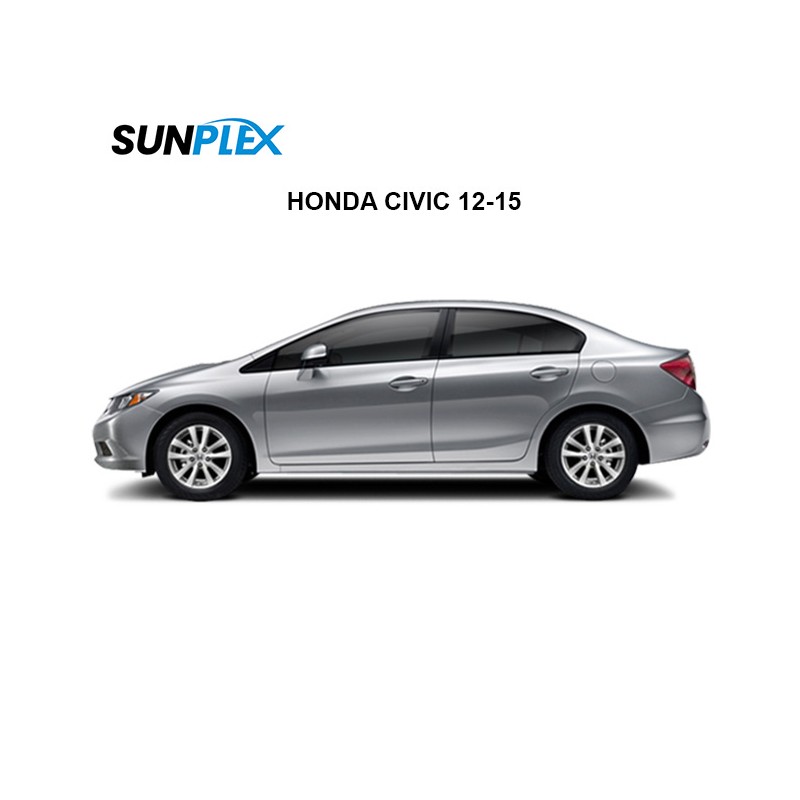 CAM RÜZGARLIĞI MUGEN HONDA CİVİC FB7 12-16 ÖN-ARKA SET SP-S-23 SUNPLEX