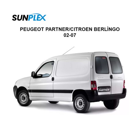 CAM RÜZGARLIĞI MUGEN PEUGEOT PARTNER-C.BERLİNGO 02-07 ÖN SP-S-35 SUNPL