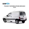CAM RÜZGARLIĞI MUGEN PEUGEOT PARTNER-C.BERLİNGO 02-07 ÖN SP-S-35 SUNPL