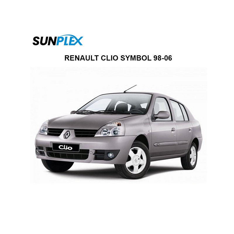 CAM RÜZGARLIĞI MUGEN RENAULT CLİO SYMBOL 98-06 ÖN-ARKA SET (DAIHATSU T