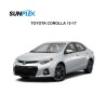 CAM RÜZGARLIĞI MUGEN TOYOTA COROLLA 13-17 ÖN-ARKA SET KIA RİO 17-22 SP