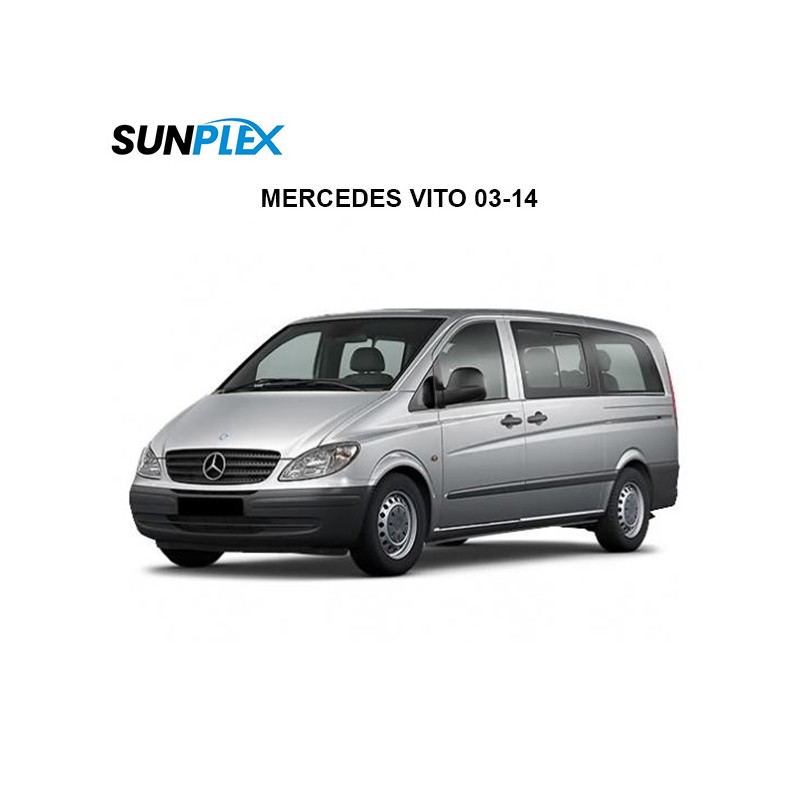 CAM RÜZGARLIĞI MUGEN MERCEDES VİTO 03-14 ÖN SP-S-48 SUNPLEX