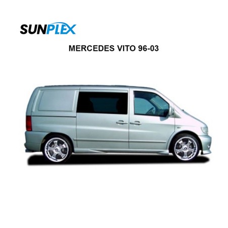 CAM RÜZGARLIĞI MUGEN MERCEDES VİTO 96-03 ÖN SP-S-49 SUNPLEX