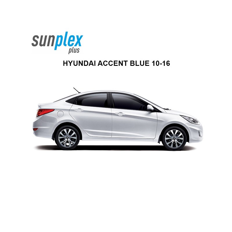 CAM RÜZGARLIĞI CHROME HYUNDAI ACCENT BLUE 10-16 CHR-01 SUNPLEX