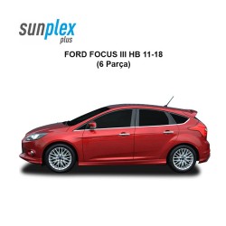 CAM RÜZGARLIĞI CHROME FORD FOCUS 3 III HB 11-18 6LI CHR-03 SUNPLEX