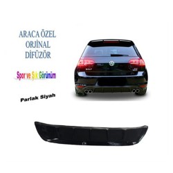DİFÜZÖR PARLAK SİYAH VW GOLF 7 DFZR-09 YERLİ