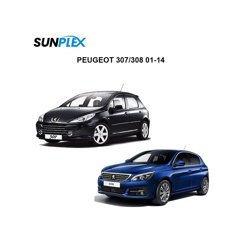 CAM RÜZGARLIĞI MUGEN PEUGEOT 307-308 01-14 ÖN-ARKA SET SP-S-54 SUNPLEX