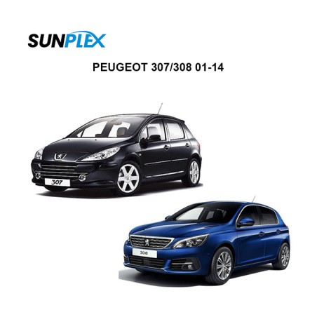 CAM RÜZGARLIĞI MUGEN PEUGEOT 307-308 01-14 ÖN-ARKA SET SP-S-54 SUNPLEX