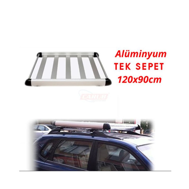 BAGAJ SEPET TEK SEPET AYAK HARİÇ 120X90CM ALÜMİNYUM 0761027 0761039 CA
