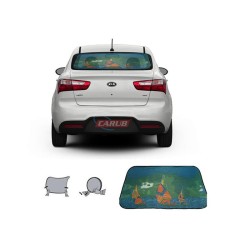 PERDE VANTUZLU ARKA RENKLİ DESENLİ 4954881 CARUB