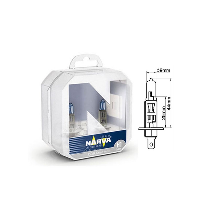 AMPÜL FAR BEYAZ IŞIK 12V H1 85W 4100K GERMANY 48643 NARVA 98014 NARVA