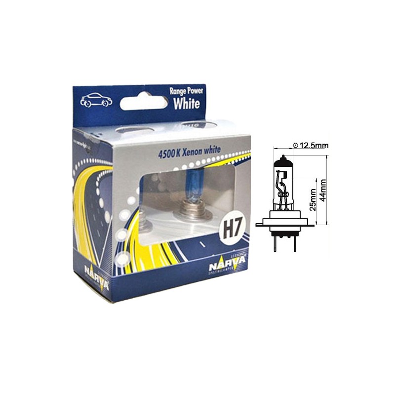 AMPÜL FAR BEYAZ IŞIK 12V H7 85W 4500K POLAND NARVA 98016 NARVA