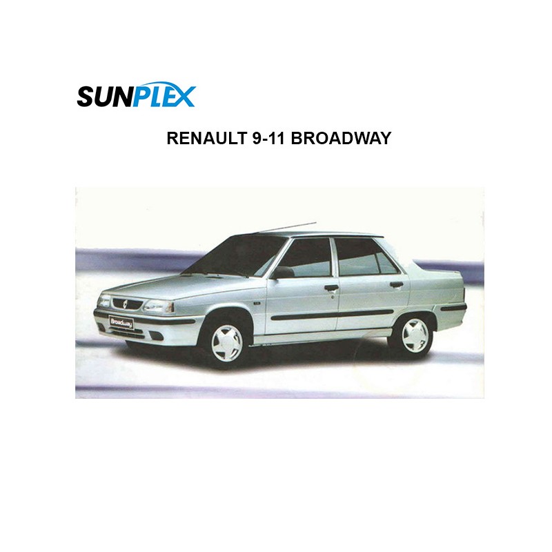 CAM RÜZGARLIĞI MUGEN RENAULT 9-11 BRODWAY R9 ÖN-ARKA SET SP-S-58 SUNPL