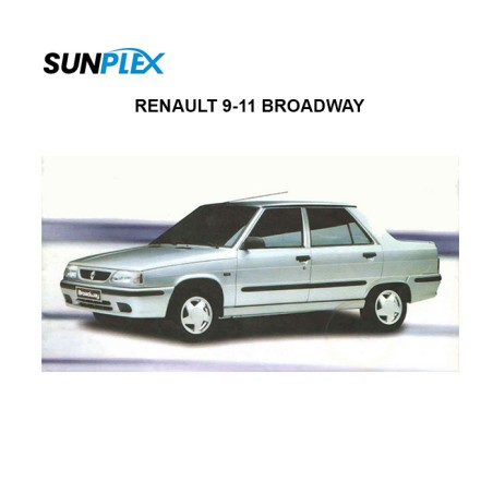 CAM RÜZGARLIĞI MUGEN RENAULT 9-11 BRODWAY R9 ÖN-ARKA SET SP-S-58 SUNPL