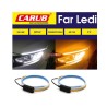 GÜNDÜZ LEDİ FARI FAR ÜSTÜ SİNYALLİ KAYAR SARI-BEYAZ 2X60CM 4327267 CAR
