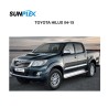 CAM RÜZGARLIĞI MUGEN TOYOTA HİLÜX 04-23 SP-S-70 SUNPLEX