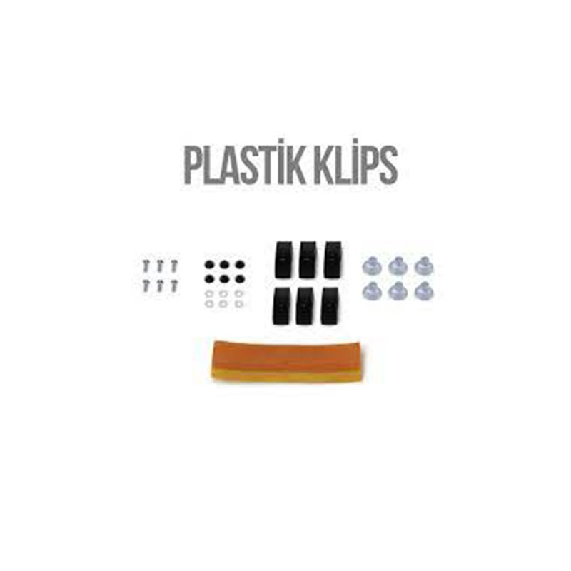 KAPUT RÜZGARLIĞI AYAK TAKIMI PLASTİK 1129911219 CAPPAFE