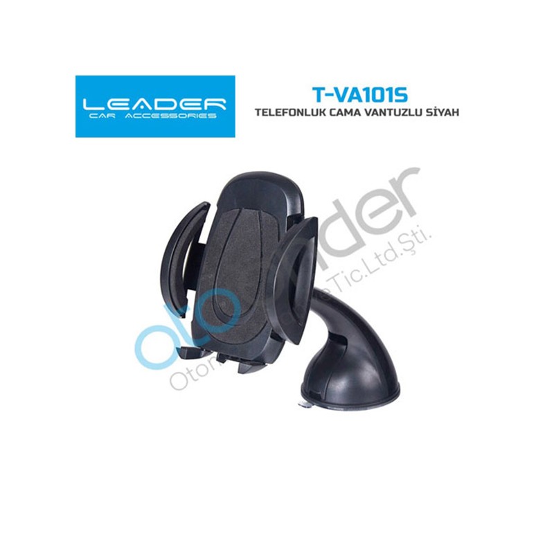 TELEFON TUTUCU TELEFONLUK VANTUZLU AYARLI SİYAH T-VA101S LEADER