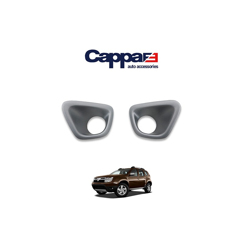 SİS FARI ÇERÇEVESİ DACIA DUSTER 10-17 GRİ CAPPAFE 2019SF001 CAPPAFE
