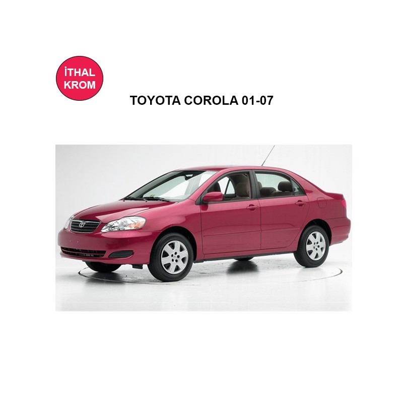 CAM RÜZGARLIĞI KROM TOYOTA COROLLA 01-07 E2 52019005 KGN