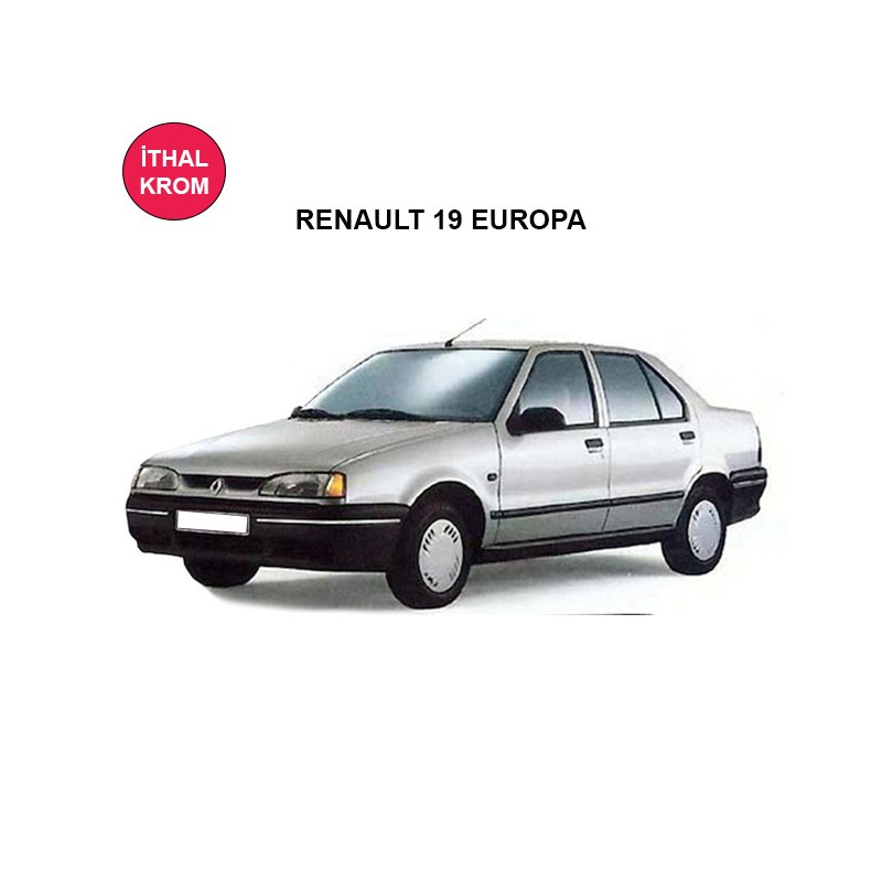 CAM RÜZGARLIĞI KROM RENAULT 19 EUROPA 93-00 E9 + C2200 52016013 KGN