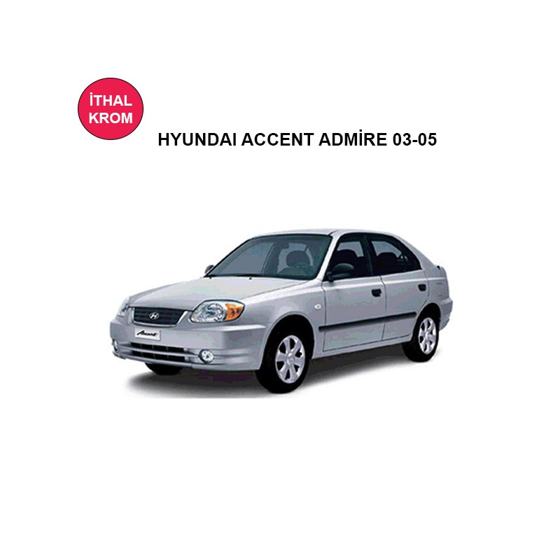 CAM RÜZGARLIĞI KROM HYUNDAI ACCENT 03-05 A7 52007003 KGN
