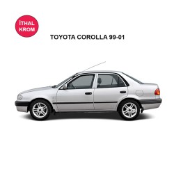 CAM RÜZGARLIĞI KROM TOYOTA COROLLA 99-01 A4 52019004 KGN