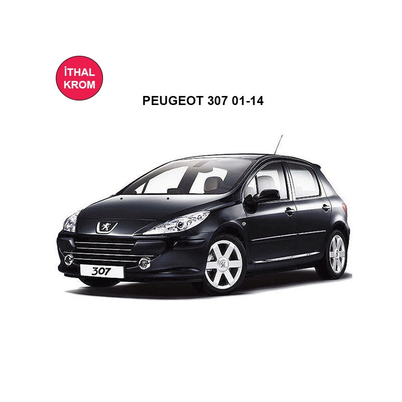 CAM RÜZGARLIĞI KROM PEUGEOT 307 01-14 D3 52015008 KGN