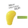 VİTES TOPUZU SİLİKON KILIF OVAL MASAJLI SARI 6219608 CARUB
