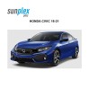 CAM RÜZGARLIĞI CHROME HONDA CİVİC FC5 2016-2021 CHR-08 SUNPLEX