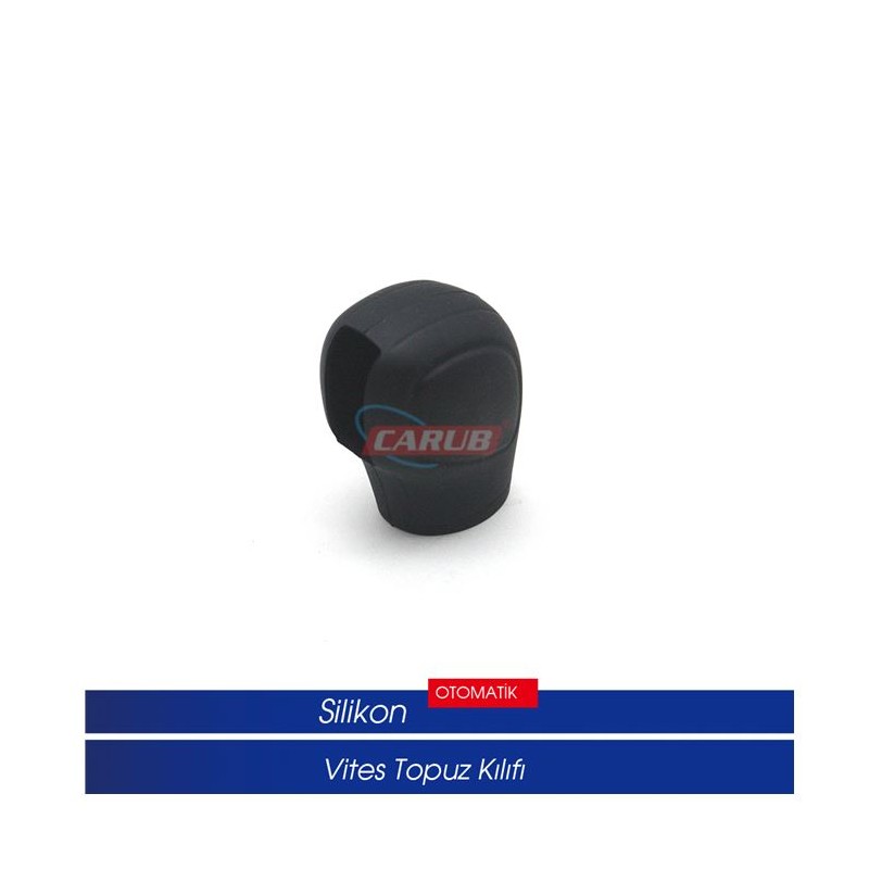 VİTES TOPUZU SİLİKON KILIF DSG OTOMATİK SİYAH 6219620 CARUB