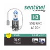AMPÜL FAR BEYAZ IŞIK 12V H3 %130 FAZLA SENTİNEL NV H3 NV-H3 SENTİNEL