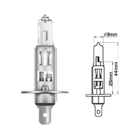 AMPÜL FAR HALOGEN 12V H1 55W FLÖSSER FLS 3021 FLS-3021 FLÖSHER