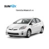 CAM RÜZGARLIĞI MUGEN TOYOTA PRİUS 07-11 ÖN-ARKA SET SP-S-97 SUNPLEX