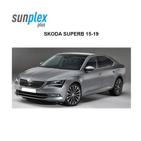 CAM RÜZGARLIĞI PLUS SKODA SUPERB 15-19 NİKELLİ P1-022-002 SUNPLEX