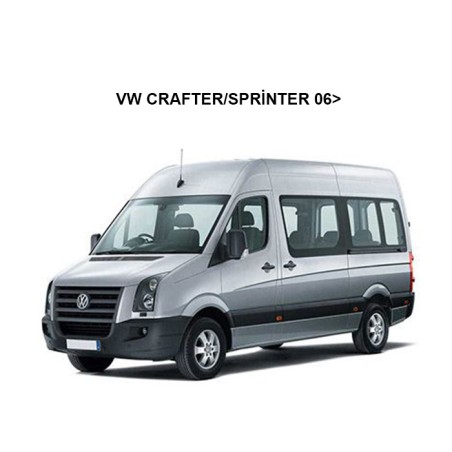 CAM RÜZGARLIĞI DÜZ MODEL CRAFTER-SPRİNTER FİTİLE YAPIŞMA 2006 SONRASI