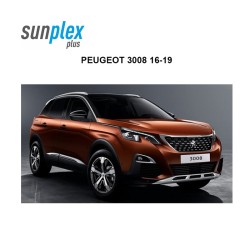 CAM RÜZGARLIĞI PLUS PEUGEOT 3008 16-19 NİKELLİ P1-019-001 SUNPLEX