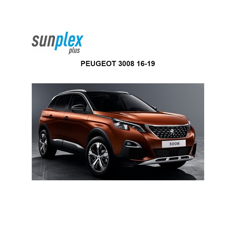 CAM RÜZGARLIĞI PLUS PEUGEOT 3008 16-19 NİKELLİ P1-019-001 SUNPLEX