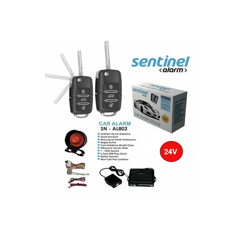 ALARM SENTİNEL AL 802 24V AL-802-24V SENTİNEL