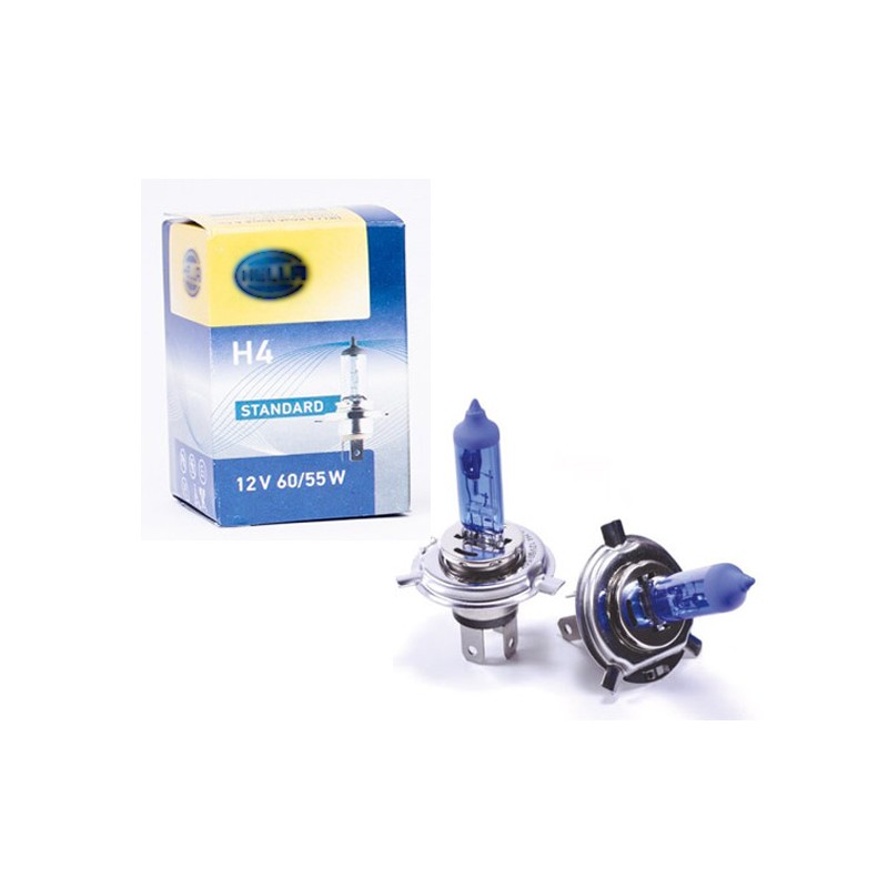 AMPÜL FAR BEYAZ IŞIK 12V H4 100-90W P43T HELLA H4 HLL-H4 İTHAL