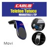 TELEFON TUTUCU TELEFONLUK MIKNATISLI HAVALANDIRMA L TİP MAVİ 5901082 C